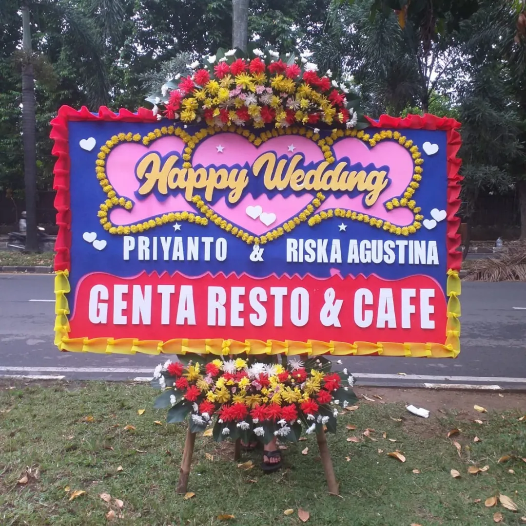 Buket Bunga Meja